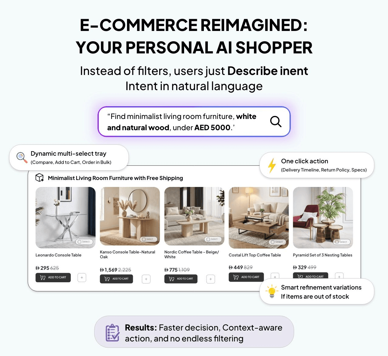 AI Product Search & Shopping Assistant — screen preview